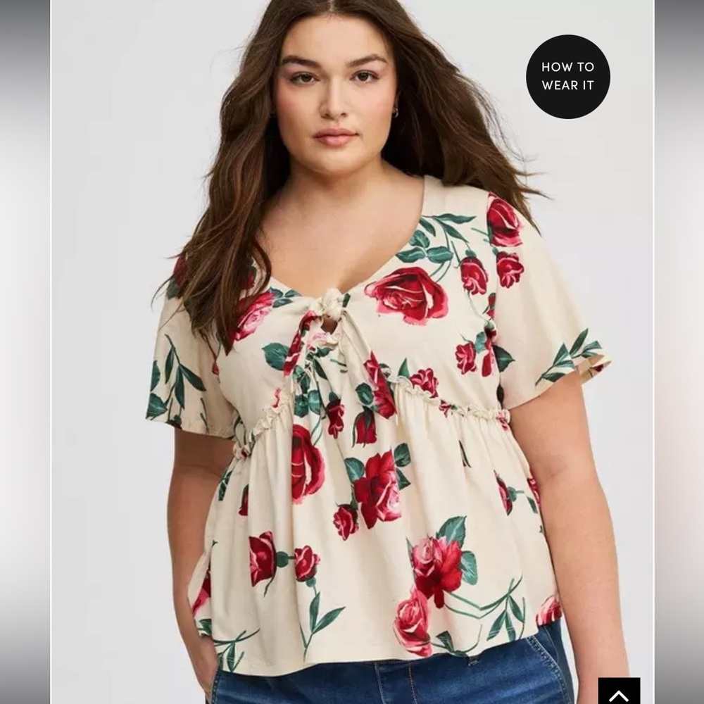 Torrid Floral Top